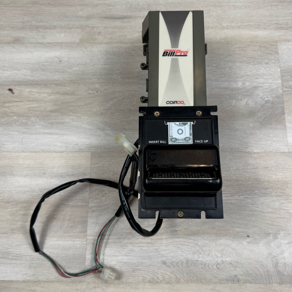 Coinco Bill Pro BP2BX Validator Accepts $1 24V MDB 6 Pinholes Vending Machine